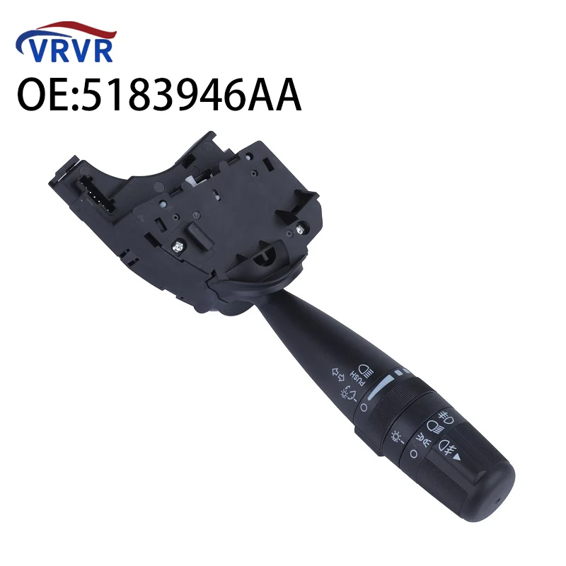 VRVR 5183946AA 5183946AB Car Turn Signal Switch Headlight Switch for Dodge Journey JC Chrysler PT Cruiser 5183946AC