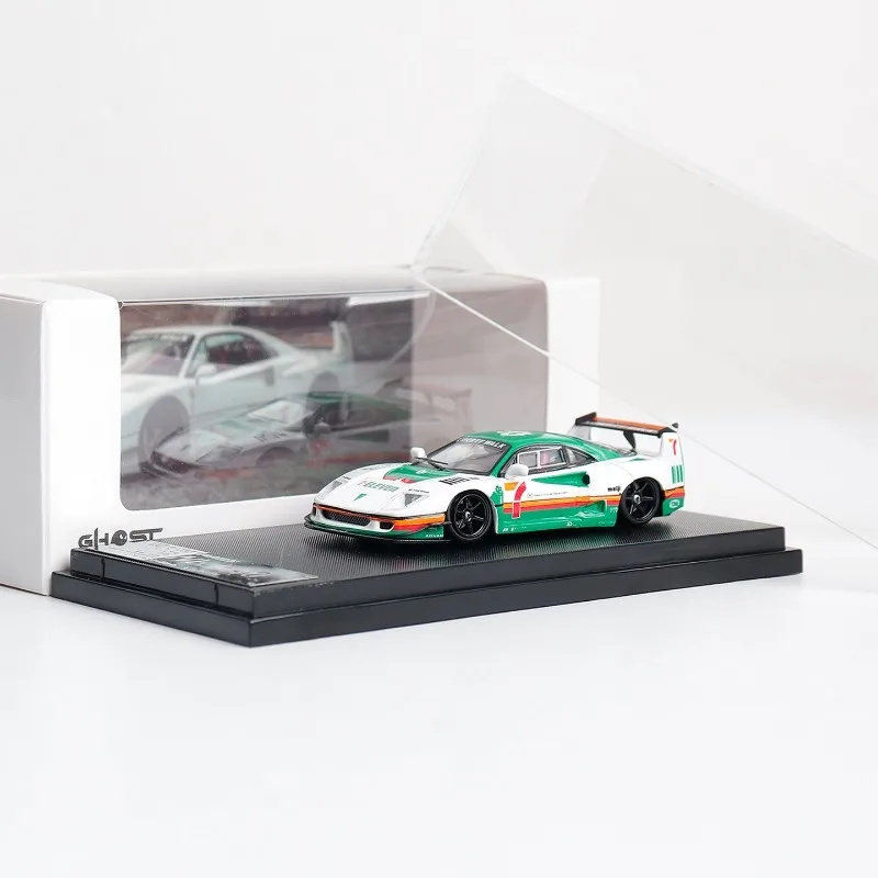 1:64 Super Sports F40 Wide-body Modification, Cast Alloy Model, Suitable for Teenagers to Play With, Collectible.