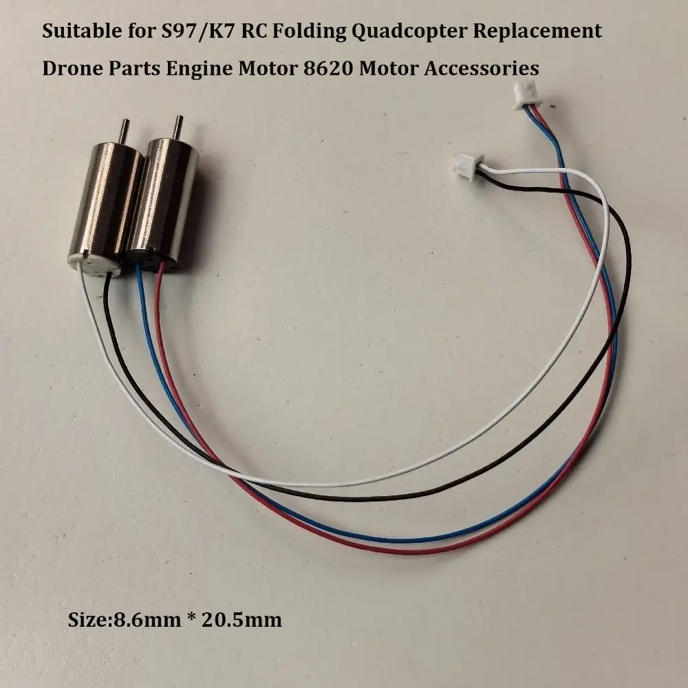 1/2/4 Stück Vorwärts Rückwärts Rc Vierachsen Flugzeugmotor Mini 8620 Motor RC Folding Quadcopter Silber Vorwärts Rückwärtsmotoren
