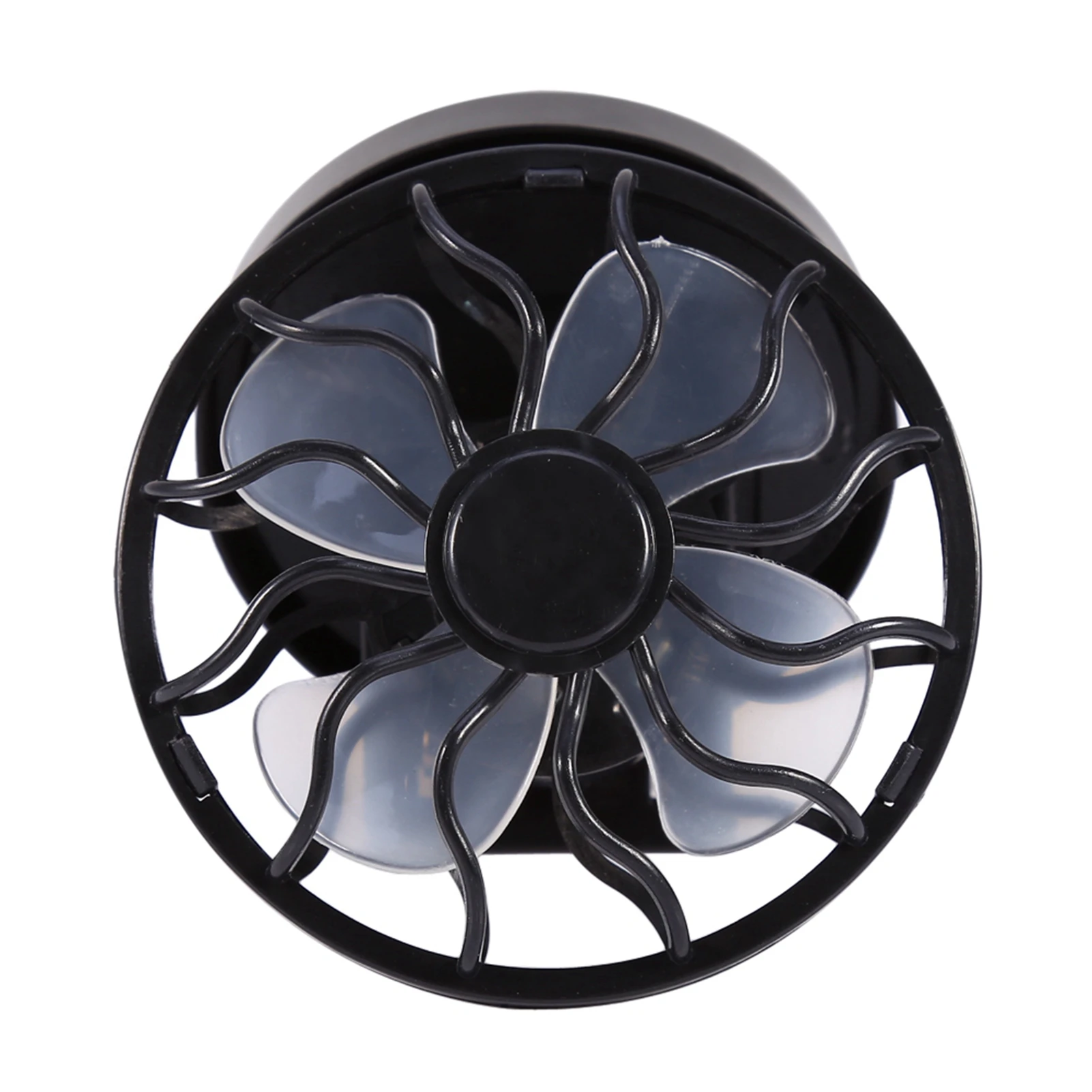 Electric Fan Electric  Clip On Solar Fan Air Conditioner Cooling Cell Fan Travel Camping Hiking Cooling Solar Fan Travel Fan