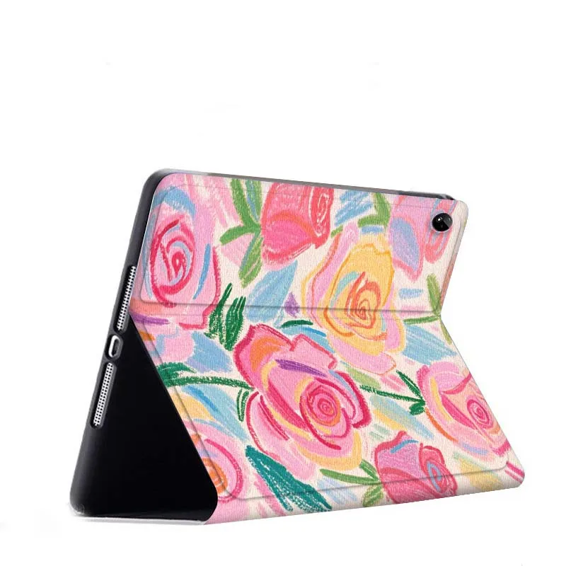 نمط الكتابة على الجدران الوردية لـ Vivo IQOO Pad2 Pad3 Pad5 Air SE Pro 12.1 12.3 13 11.5 11 بوصة حافظة كمبيوتر لوحي #4