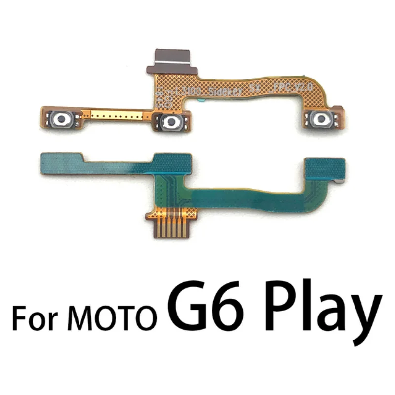 Power On Off Flex Cable For Motorola Moto G5 G6 G4 G8 G7 G9 Plus Play Power Lite One Hyper Fusion Volume Button parts - view 3