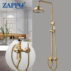 ZAPPO Golden Bathtub Faucets 8