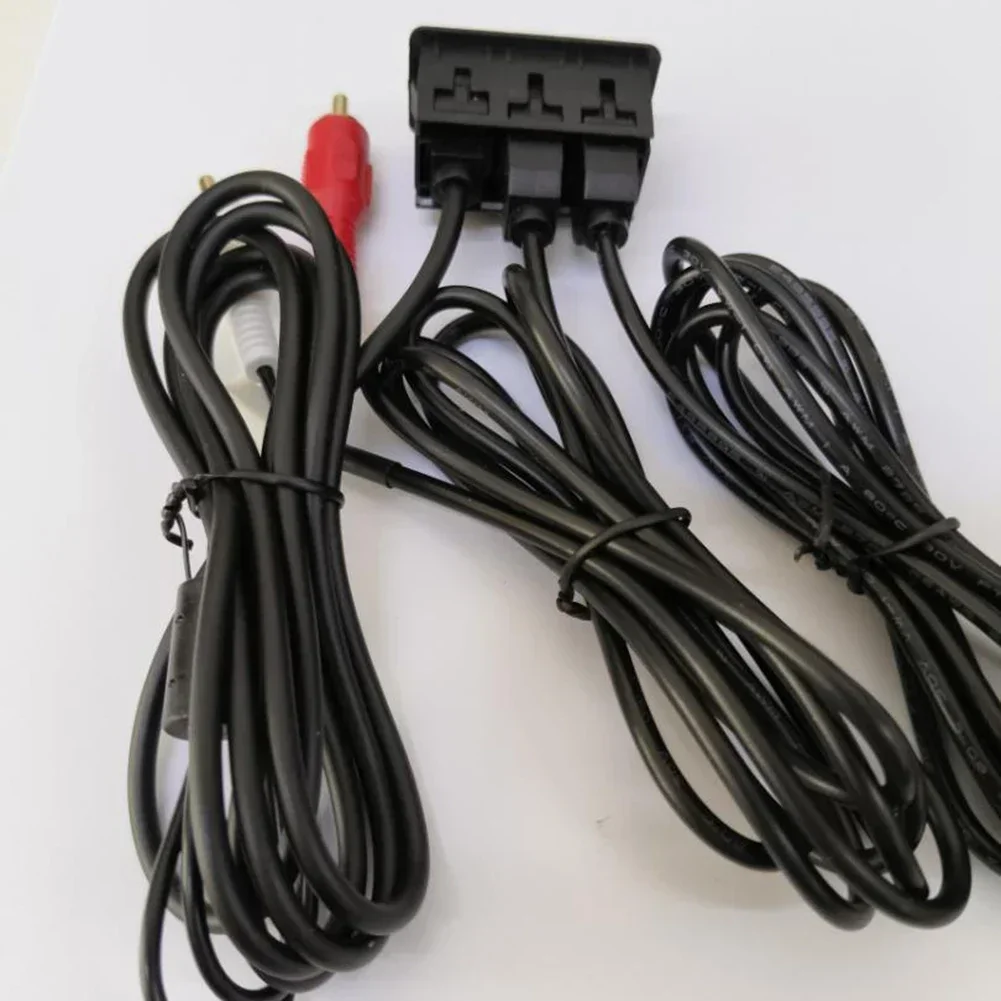 Car AN Navigation Machine 4 Pin 6 Pin Change USB+TYPE-C+RCA Audio Input AUX Port Panel Interface Extension Cable Adapter Panel
