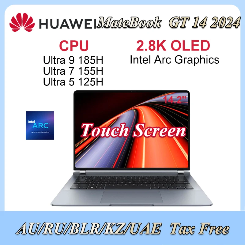 Huawei Matebook GT 14 Laptop 2024 Ultra 9-185h Ultra 7-155 Ultra 5-125