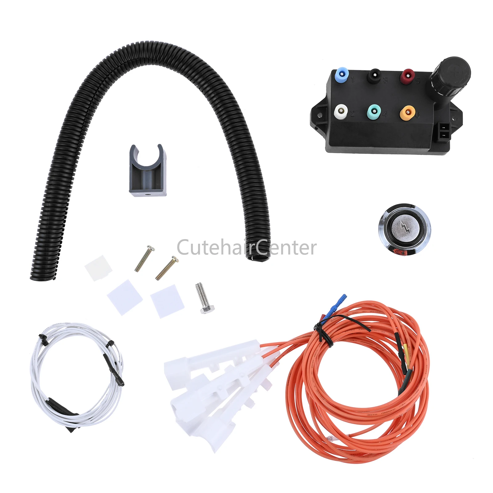 Grill Ingiter Power Switch Ignition Needle Cable Kit 66356 for Weber Genesis II 610/II E-610 Gas Grill 63010001 68010001 Replace