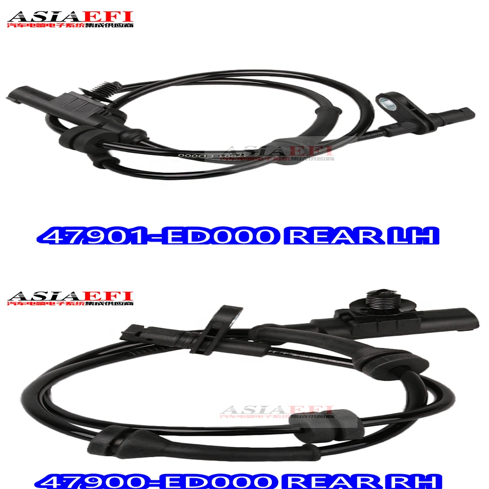 

High quality 47900-ED000 47901-ED000 Rear Left or Rear Right ABS Sensor Wheel Speed for Nissan Cube 09-14 1.8L Bluebird Sylphy T