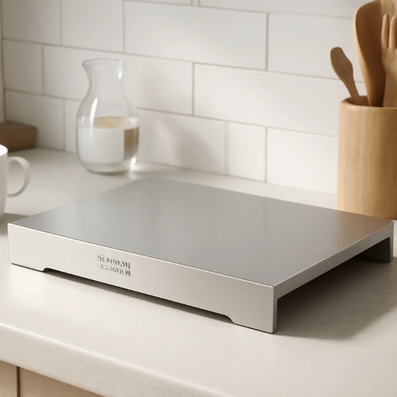 

Universal 304 Stainless Steel Kitchen Rack Adjustable Cooktop Cover Shelf Premium Gas Induction Holder Organizer Storage Stand