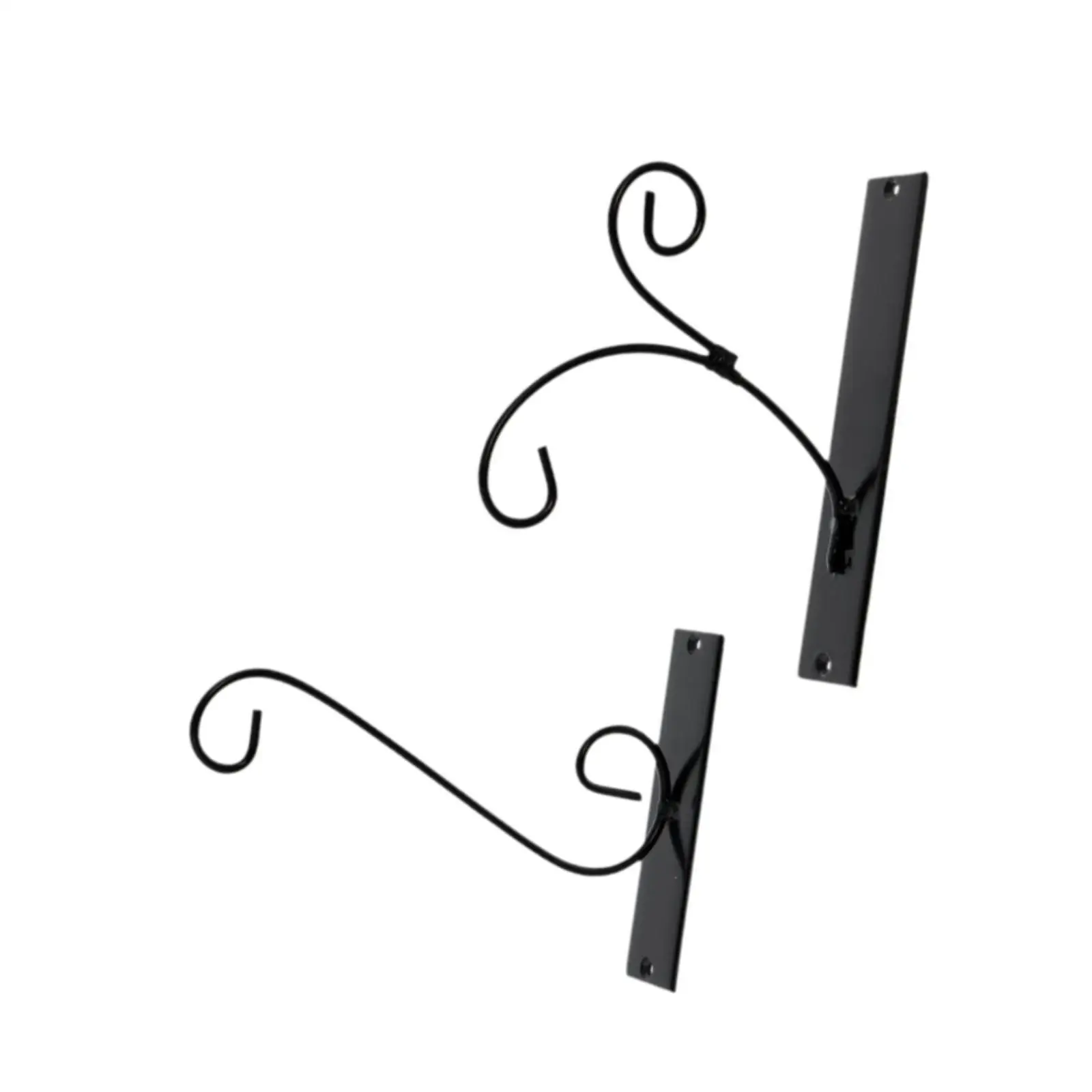 

2-х предметная металлическая вешалка для растений, настенный кронштейн для подвесных украшений, корзины для растений