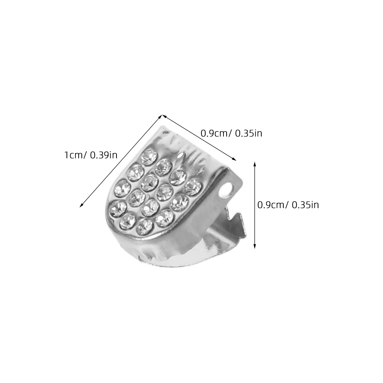 40Pcs Lazy Shoe Lace Buckle Rhinestone Decorative Metal Shoe Lace Turnbuckle Press Lock Fastener for Kids Sneakers Sports