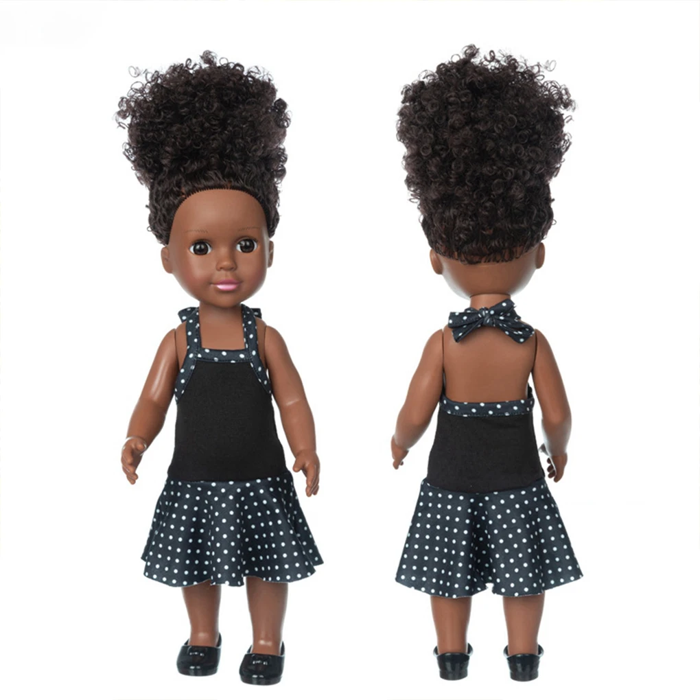 African Doll Toy Gaming Bookshelf Decoration Lifelike Standing Holiday Decorative Simulation Ornament Children Gift
