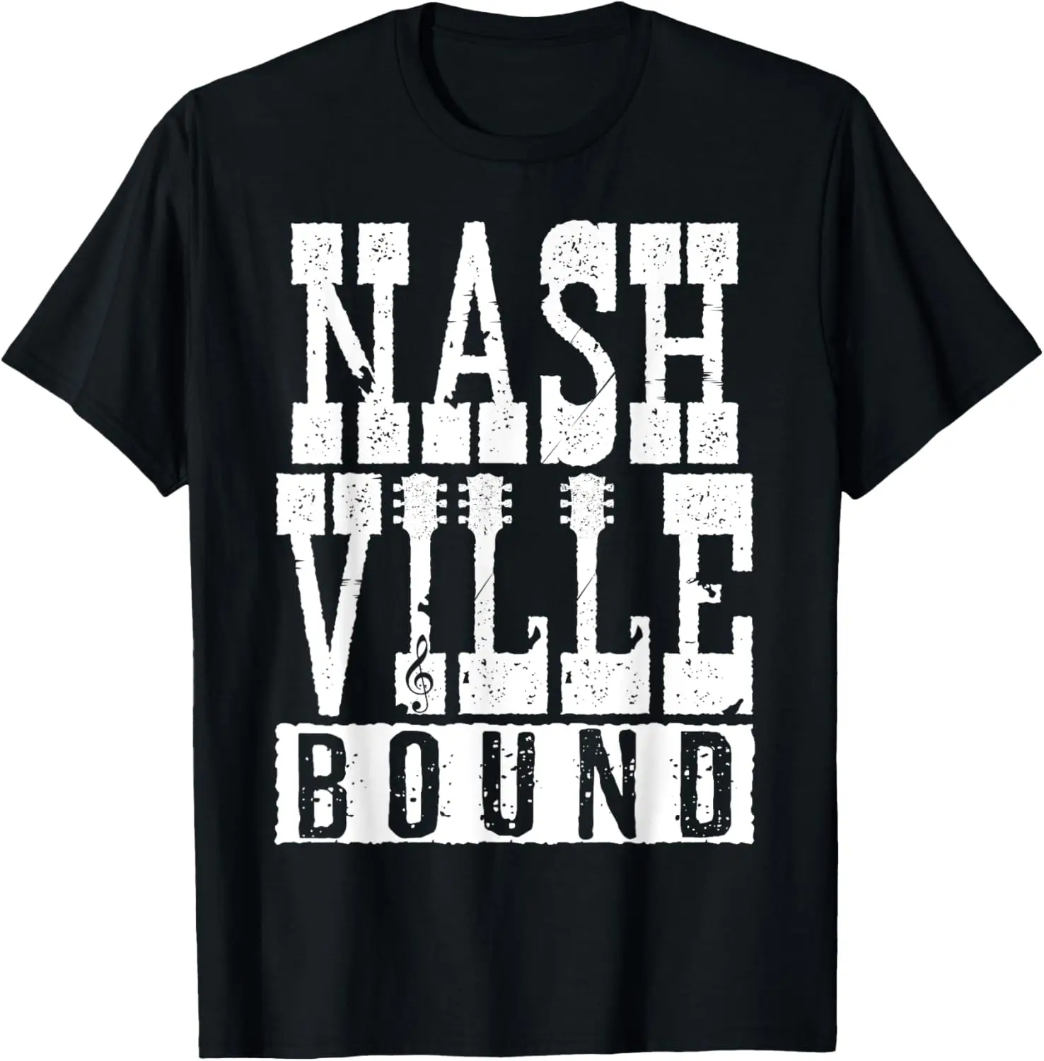 Nashville Bound T-Shirt - Tennessee Country Music Shirt Gift T-Shirt