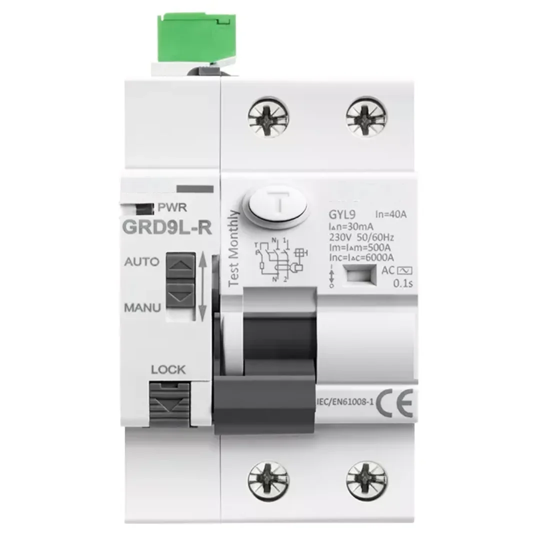 

Умный записывающий выключатель GRD9L-C/D/S/R/W — защита от неисправностей заземления + RS485 Modbus для удаленного мониторинга