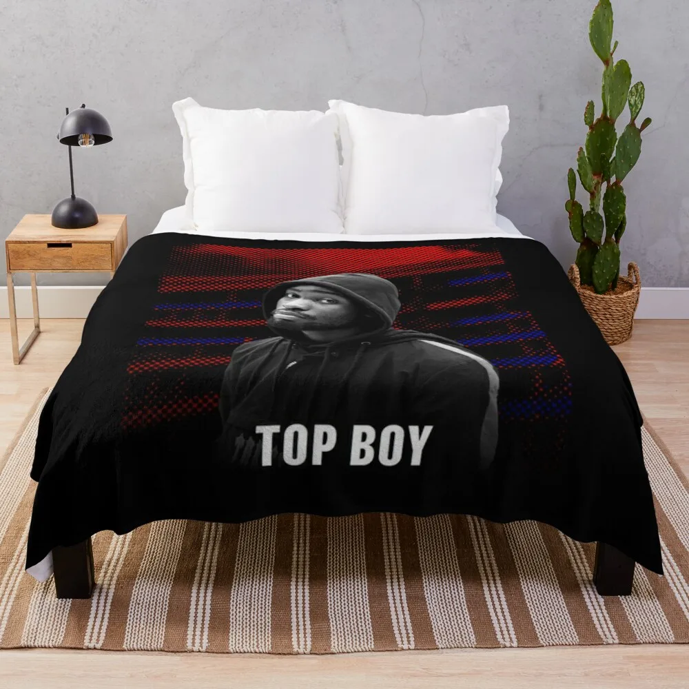 SANTAN DAVE TOPBOY Throw Blanket Shaggy Blanket anime cosplay anime