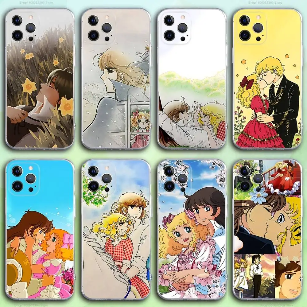 

C-Candy Comics Candy Phone Case For iPhone 17,16,15,14,13,12,11 Pro,Max,Plus,X,XS,XR,SE4,E Mini Transparent Soft Cover