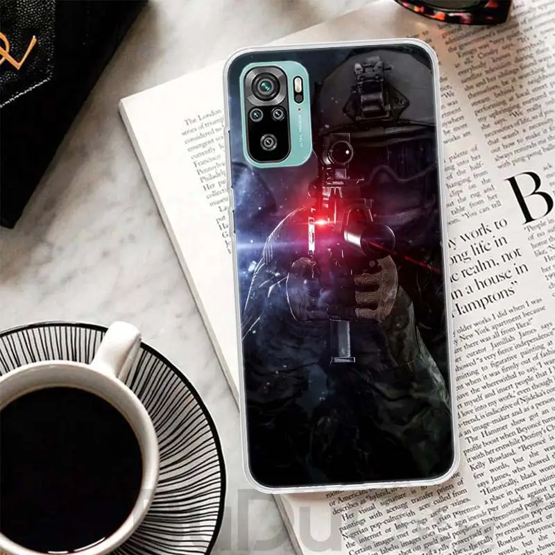 Police SWAT FBI Cover For Xiaomi Redmi Note 13 12S 12 11 11S 10S 10 Pro Plus Phone Case 11E 11T 9 9S 8T 8 + Print Coque Redmi No