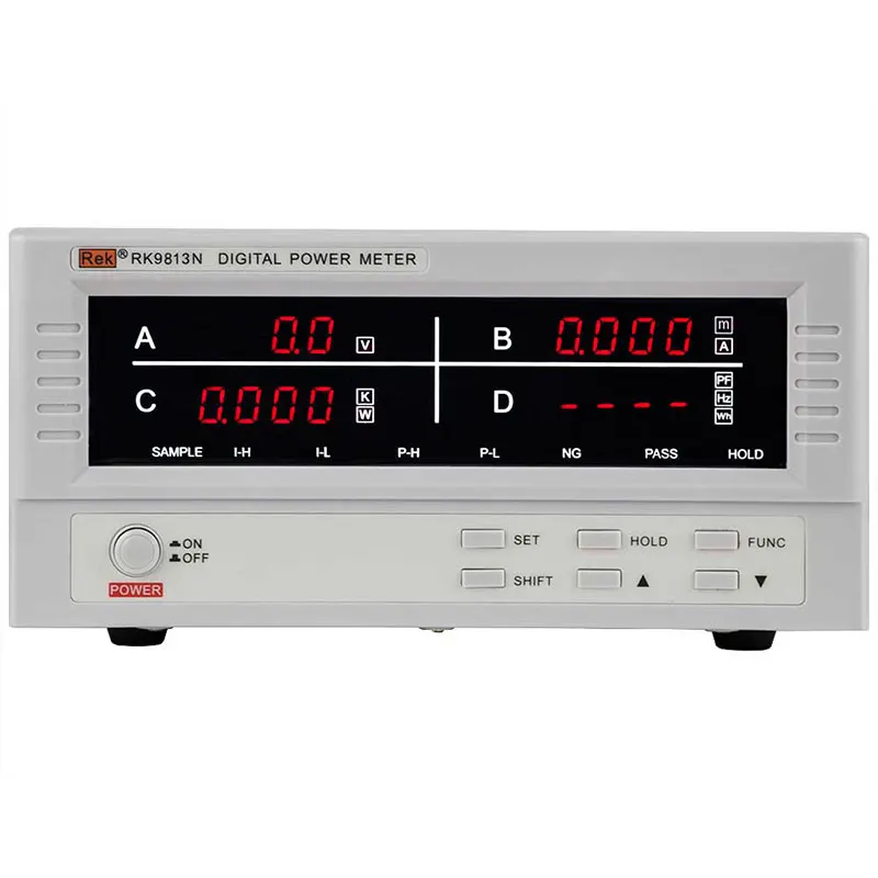 Made in China RK9813N 12KW Intelligent Power Meter 0-4A 3.5-20A Intelligent electricity measuring instrument optional RS232