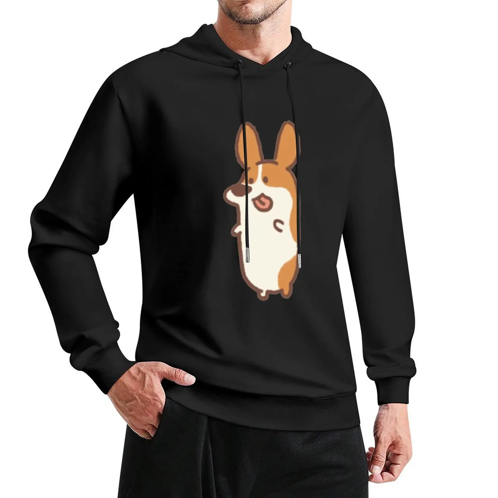 

Animal Restaurant - Corgi Pullover Hoodie autumn new products men's hoodies