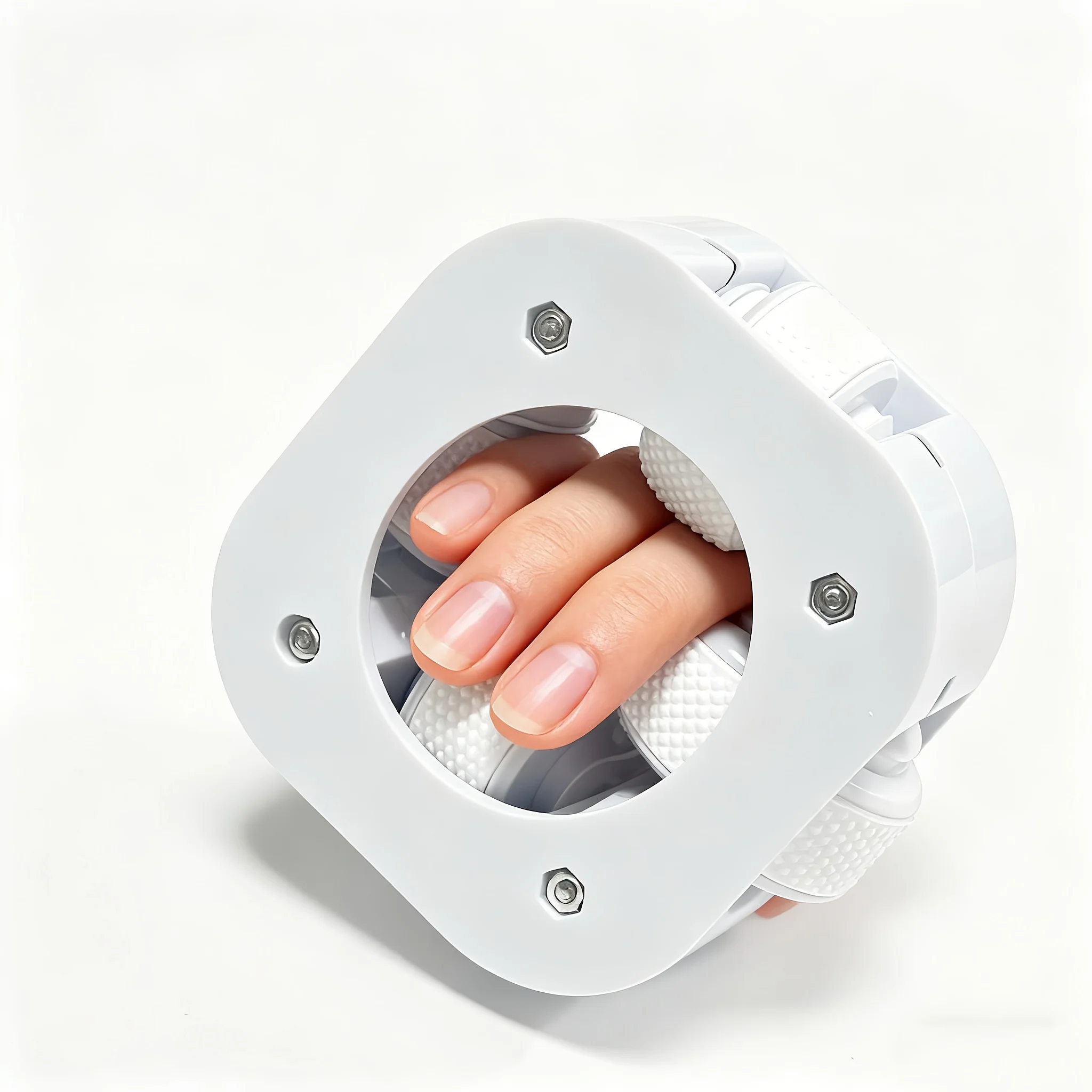 

Multi Functional Hand Joint Massager for Relaxing Finger Muscles, Fully Wrapped with Four-wheel Non Electric Manual Operation