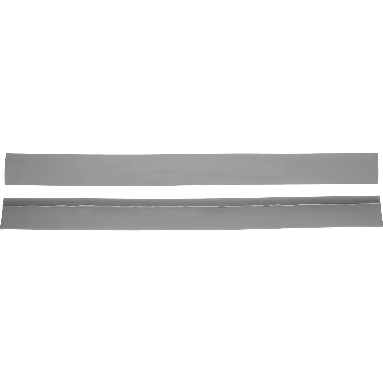 2 pièces de couvre-espaces en silicone pour cuisinière, 25 pouces, joints flexibles pour plan de travail de cuisinière, résistants à la chaleur, protège contre les déversements.