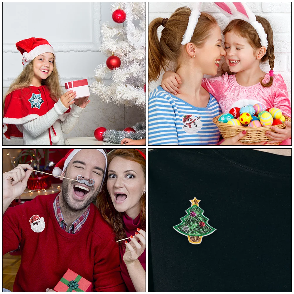 

22Pcs Christmas Embroidery Patches DIY Cloth Patch Kit for Clothing Repair and Fashion Decoration Mixed Style Festival