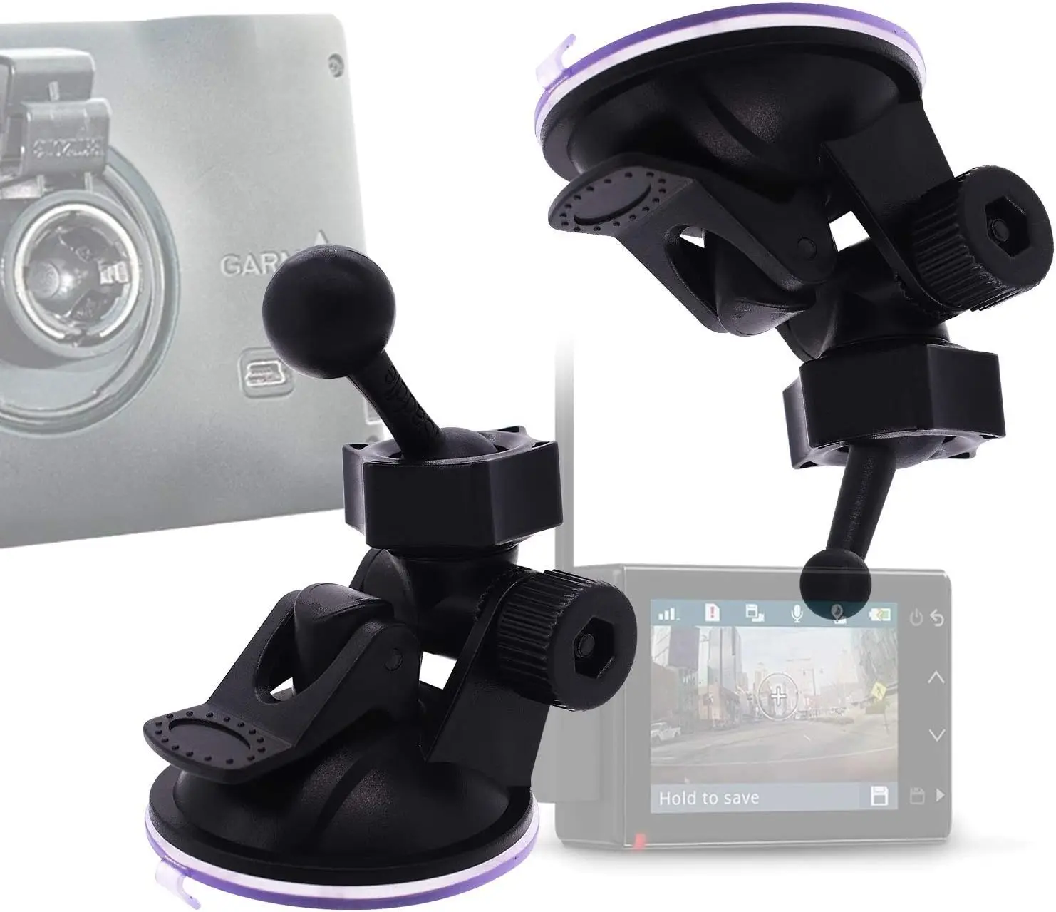 Suction Mount Holder for Garmin Dash Cam Mini 30 35 45 46 55 56 65W 66 66W Nuvi Drive Drivesmart Zumo Driveassist GPS