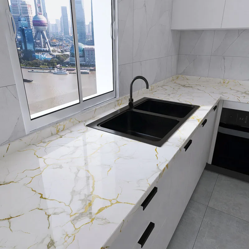 Kitchen Peel and Stick Wallpaper for Kitchen 40cm Cooking Bench PVC Waterproof and Oil Resistant Wall Stickers Adhesive Sticker