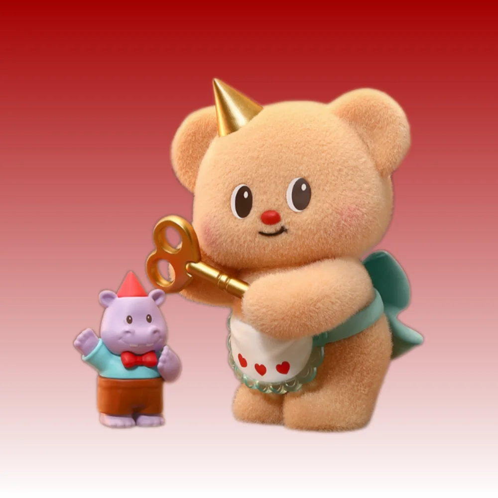 Beurre ours Top équipe boîte aveugle boîte mystère jouet à la mode Figurines en peluche poupée ornements Caixa Caja Kawaii poupées filles garçons cadeau