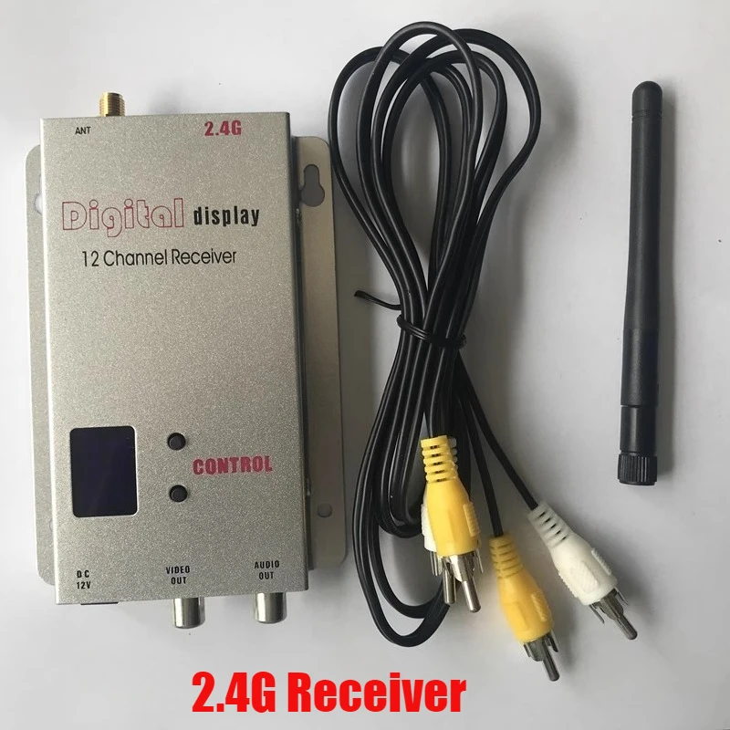 

Приемник 2,4G Приемник 1,2G Беспроводная передача изображения FPV Цифровой дисплей Беспроводной видеоприемник VRX Беспроводной мониторинг Accs