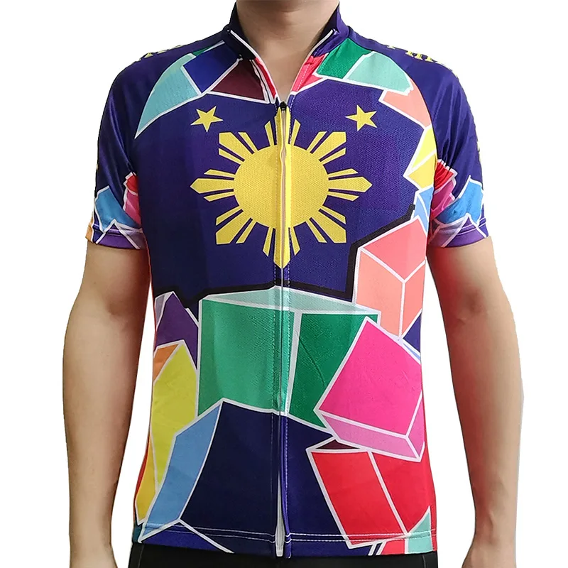 

Outdoor Cycling Jersey, Philippines, Jacket, MTB Bike Top Wear, Mountain Race Sport, Road Moto Short Bicycle Sunmmer Shirt