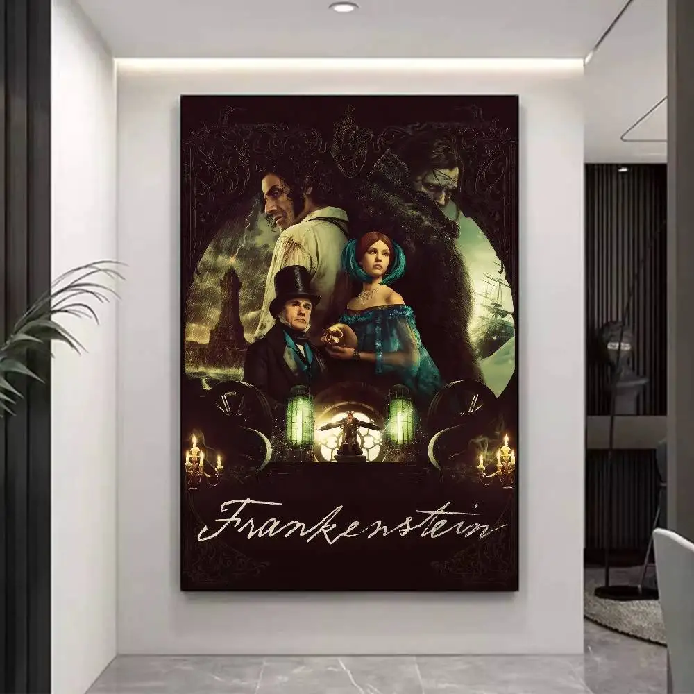 خمر فرانكنشتاين وحوش الفيلم لزجة الملصقات يتوهم الجدار ملصق لغرفة المعيشة زخارف للحانات اللوحة الزخرفية خمر #5