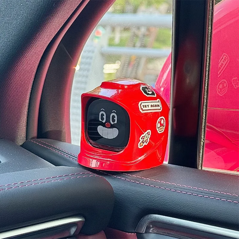 

Беспроводная Bluetooth-колонка Wu Gravity для автомобиля, декоративная фигурка с мультяшным лицом для приборной панели, креативный забавный подарок для мужчин, мужа, парня