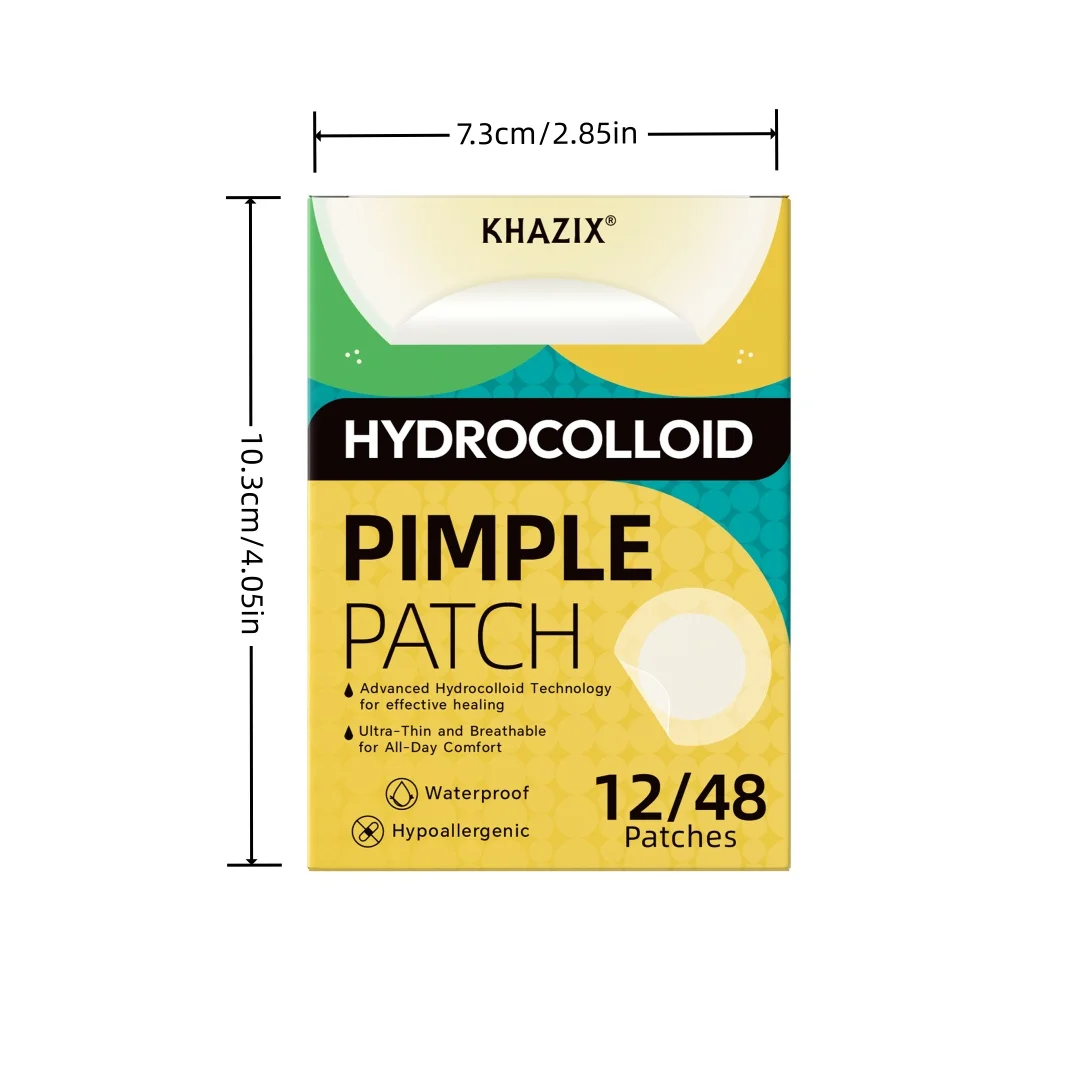 22 قطعة من رقعة الوجه المضادة لحب الشباب، رقعة غير مرئية من الغروانية المائية، تركيبة خفيفة، والتي تساعد على إزالة حب الشباب بشكل أفضل