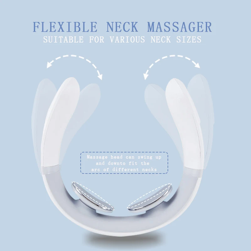 Cervical Massager Protable Mini Neck Shoulder Massager Deep Massage Neck Warm Pressing Neck Pressing Care