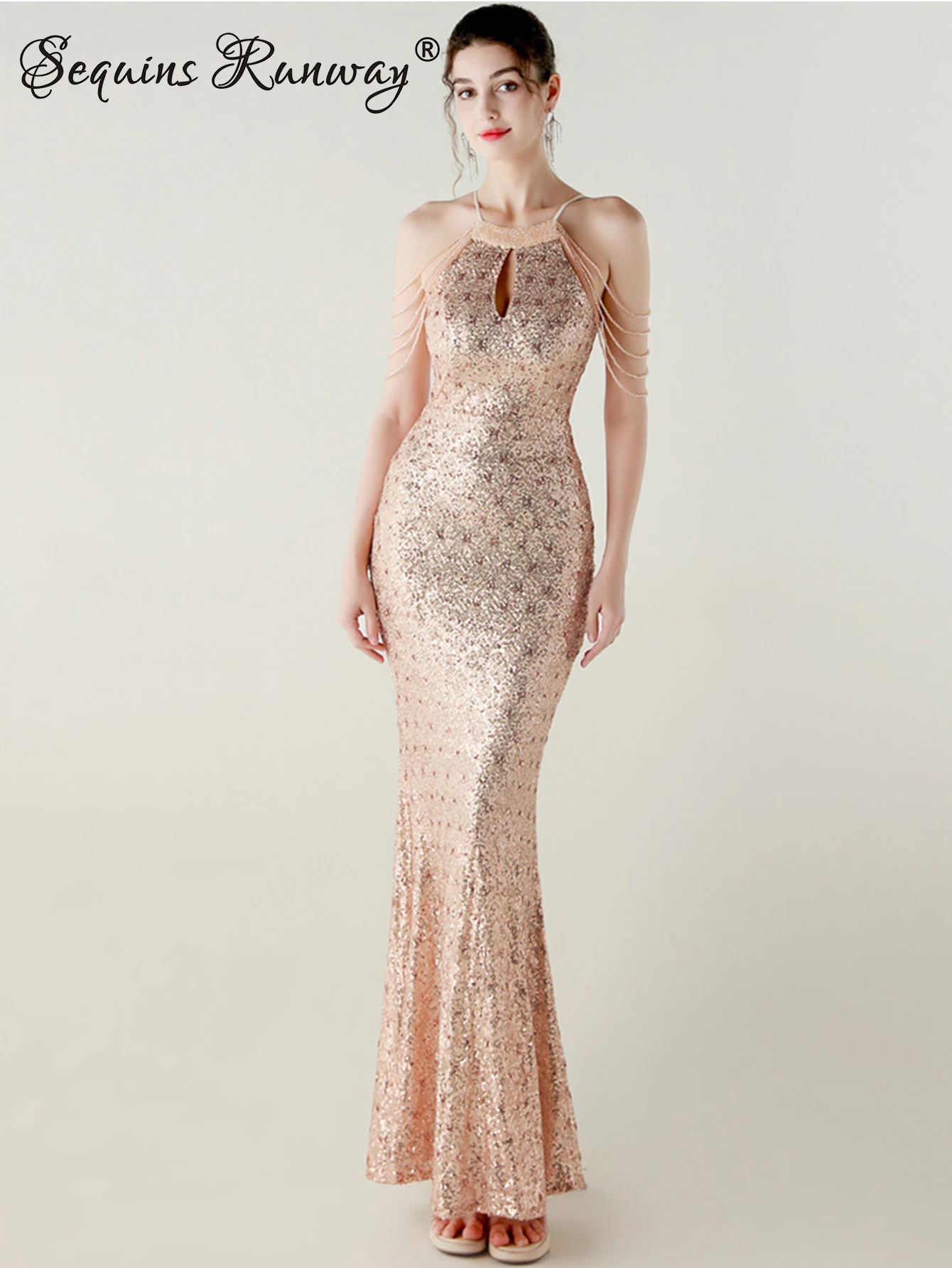 

Sexy white sequin birthday summer dress women elegant party long dresses 2025 woman luxury wedding prom evening dresses vestidos