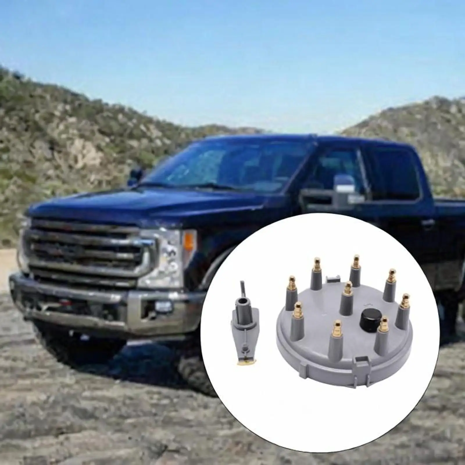 

Distributor Cap and Rotor Kit 8233 High Performance Spare Parts Professional Direct Replaces Accessory for Chevrolet C2500