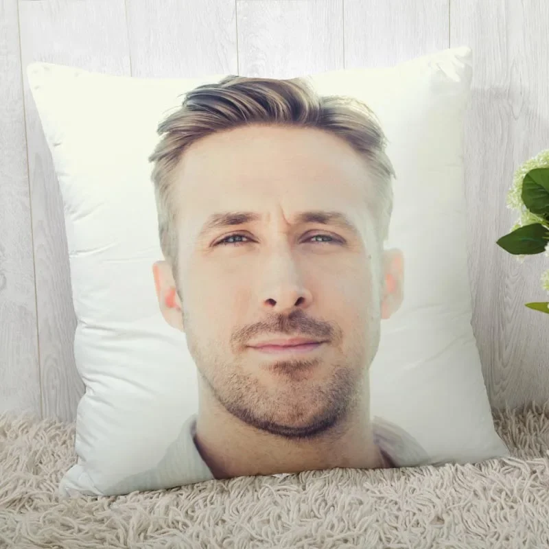 Ryan Gosling Pillow Cover Customize Pillowcase Modern Home Decorative Pillow Case for Living Room