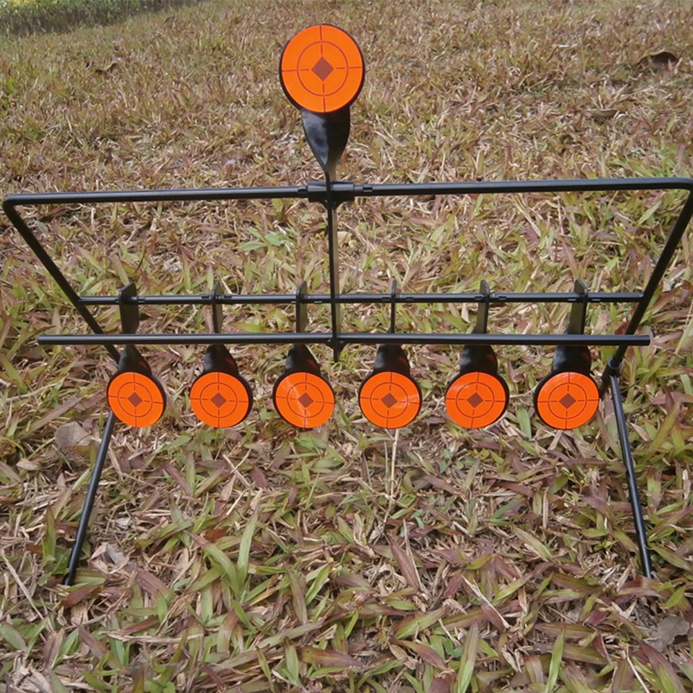 Auto Reset Practice Steel Hunting Targets Outdoor Shooting Exercise Light Weight Portable Durable Material Target For Skill