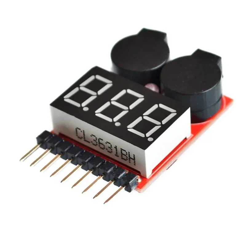 1-8SNew arrival 2-in-1 Battery Level Indicator/BBLow voltage/Alarm/Display/Dual Function Buzzer