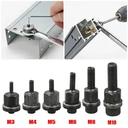 1Pcs Mandrel Staple Hand Rivet Nut M3 M4 M5 M6 M8 M10 For Rivet Nut Torch Manual Riveter Tool Easy Installation