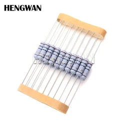 20pcs 2W 5% Wire Wound Resistor Fuse Winding Resistance 0.1R 0.05 0.1 0.22 0.33 0.47 0.5 1 2.2 3 4.7 5.1 6.8 10 22 47 51 100 ohm