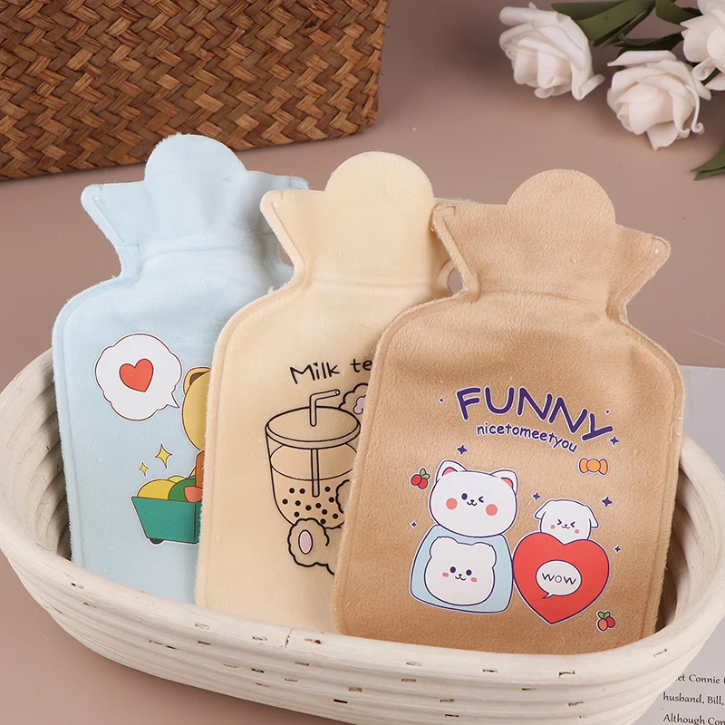 Portable Hot Water Bag For Girls Winter Hand Warmer Explosion-Proof Hot Water Bottles Reusable Jug Bag For Cold Warming Products