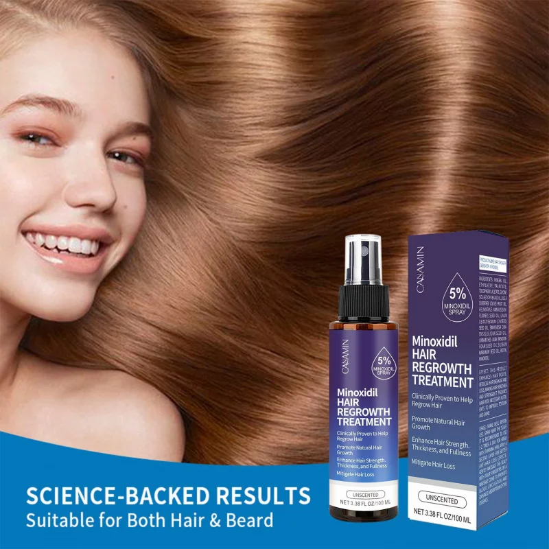 

5-процентная эссенция для утолщения волос, питательная и улучшающая сыворотка для кожи головы для мужчин и женщин, ежедневное уход за волосами