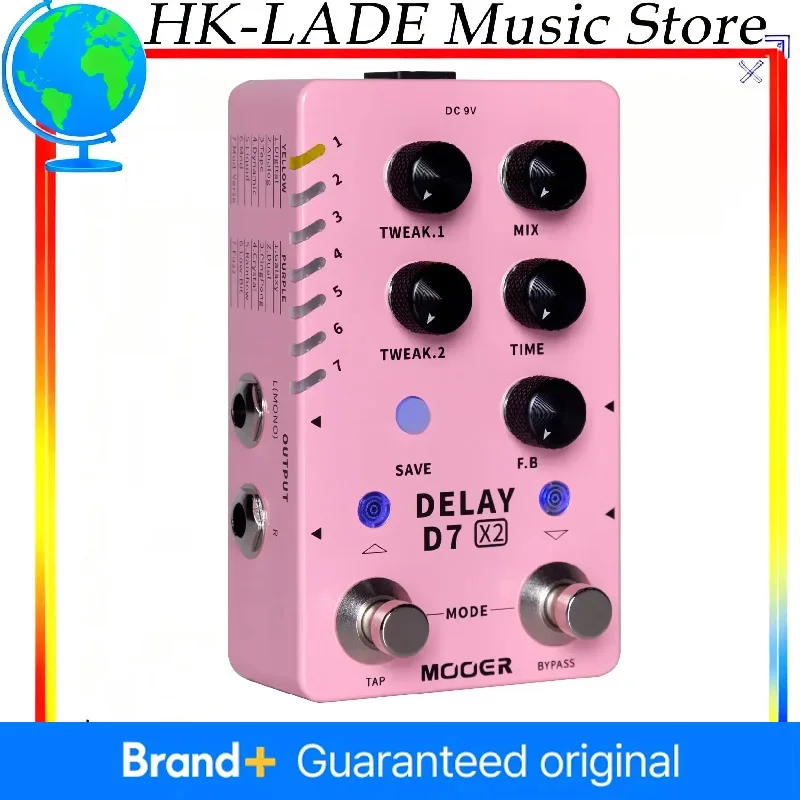 Mooer D7 X2 Delay G…