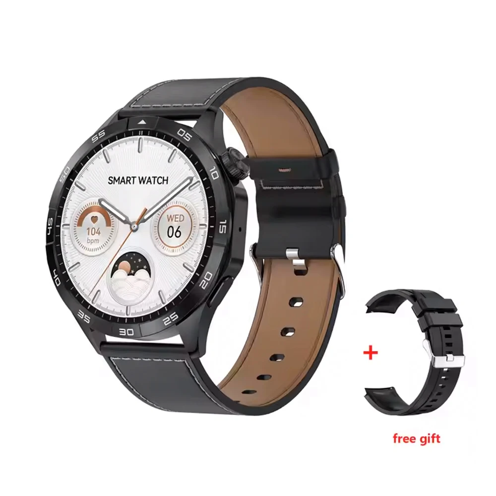 TJXL-HK4 Relojes ساعة ذكية 1.43 "AMOLED NFC مقاوم للماء AI صوت الرياضة المقتفي اللياقة البدنية شحن لاسلكي ساعة ذكية للرجال 202