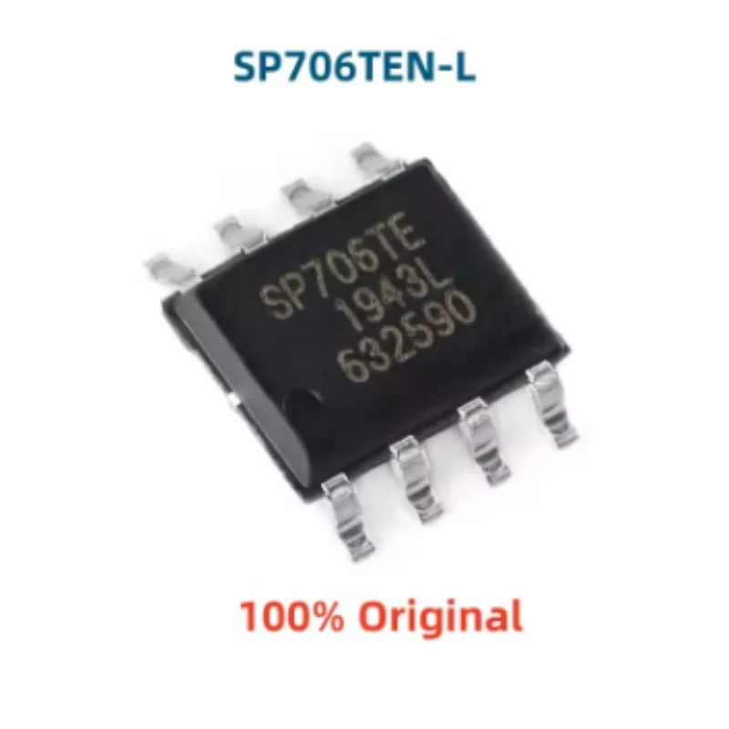 10PCS 100% Original SP708SEN-L SP706TEN-L SP706SEN-L SOIC8 Microprocessor Voltage Monitor Reset IC Power Supervisor Chip