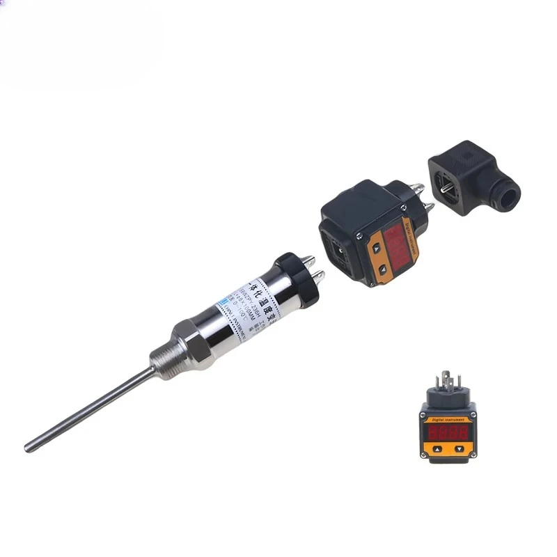 Hersman Type Integrated Temperature Transmitter SBWZPY Pipe Plug-in High Temperature Type 4-20mA Thermal Resistance