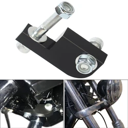 Motorcycle Headlight Extension Block Kit For Harley Dyna Super Glide FXDF FXDB FXDWG 39-49mm Fork Headlamp Relocation Bracket