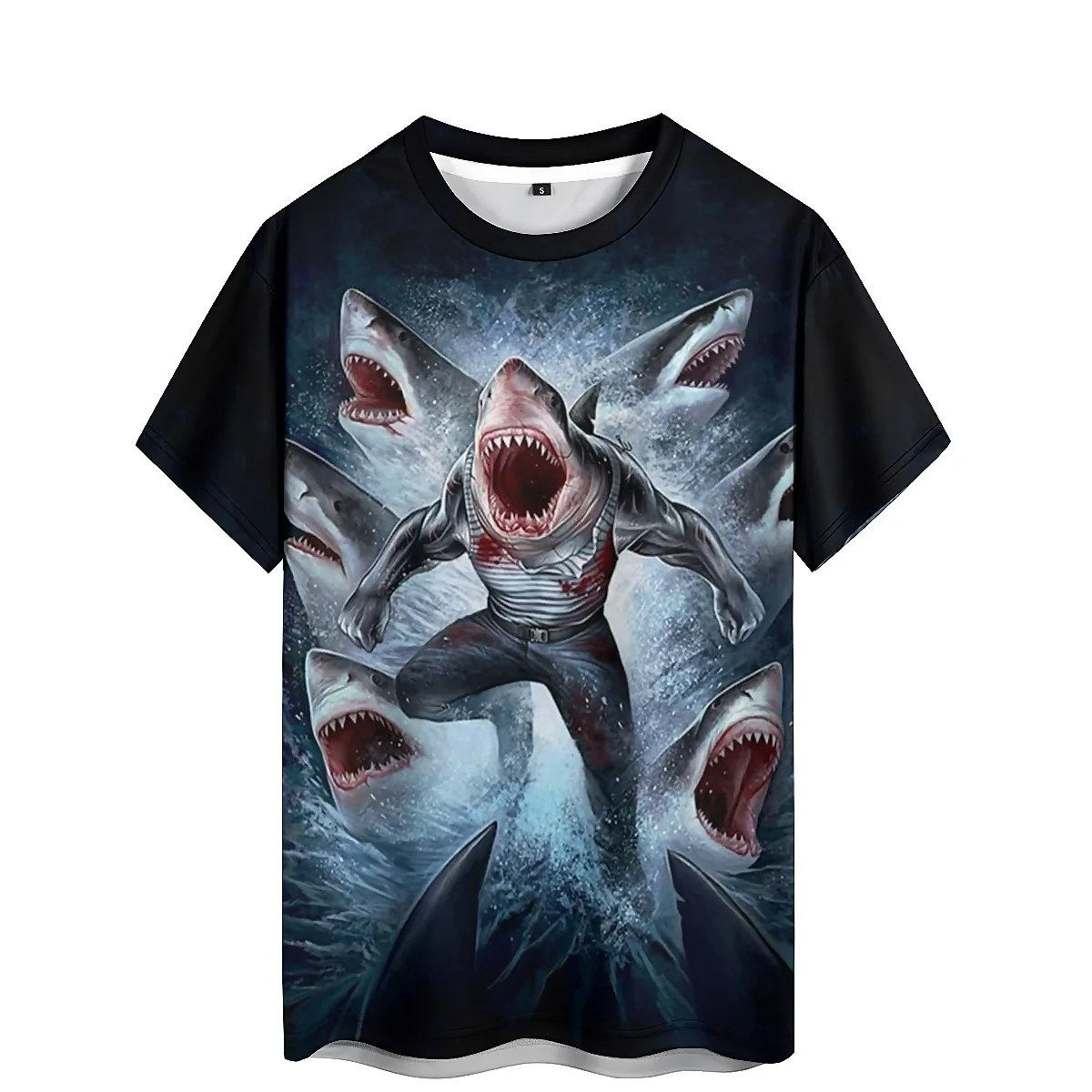 

T-Shirt Designer's New Street Fashion Men's 3D Printed Short-Sleeve T-Shirt - Men's Couples' Outfit Top