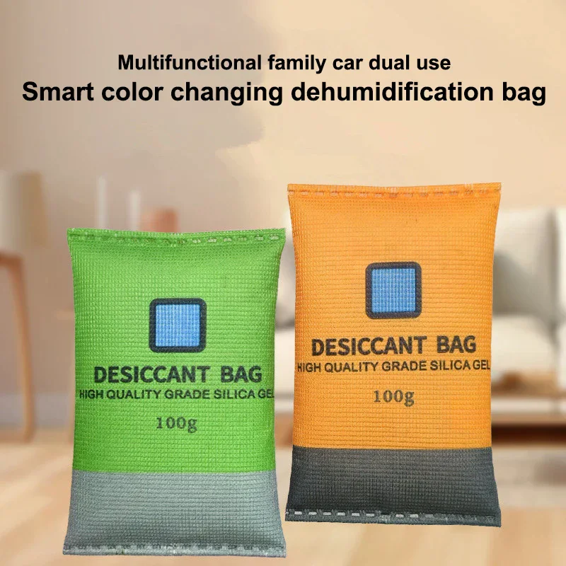 RV Car Humidity Absorbent Bags - Silicone Dehumidifier Pouches For Cars Trucks SUVs, Moisture & Condensation Control